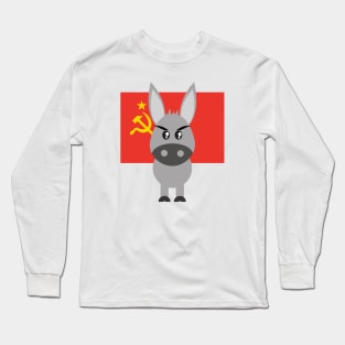 Commie Donkey Long Sleeve T-Shirt